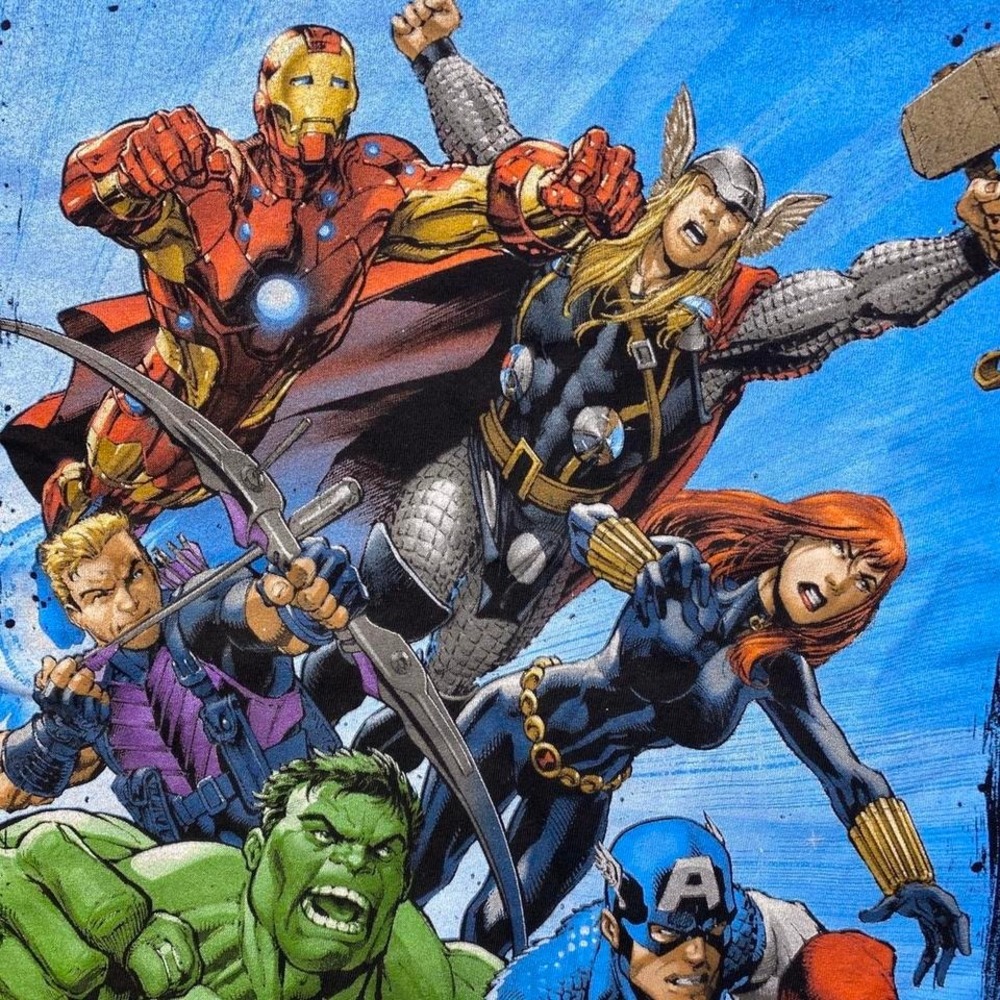 Marvel superheroes shirt